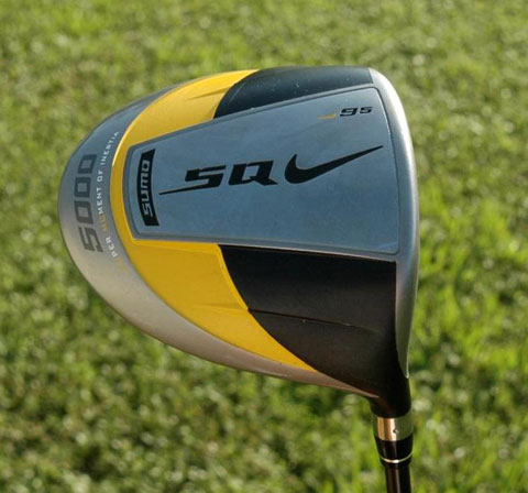 Nike SQ Sumo 5000 Driver (Round). Loft 9.5*. Shaft Aldila NVS Regular flex (custom fitting). Headcover masih apik. Kondisi masih seperti baru 99/100.